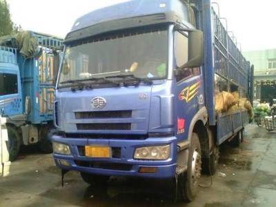 北鎮誠信二手貨車 解放捍威J5 260馬力前四后八精品車源，錦州地區專業銷售